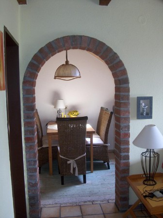 Blick auf das Eßzimmer